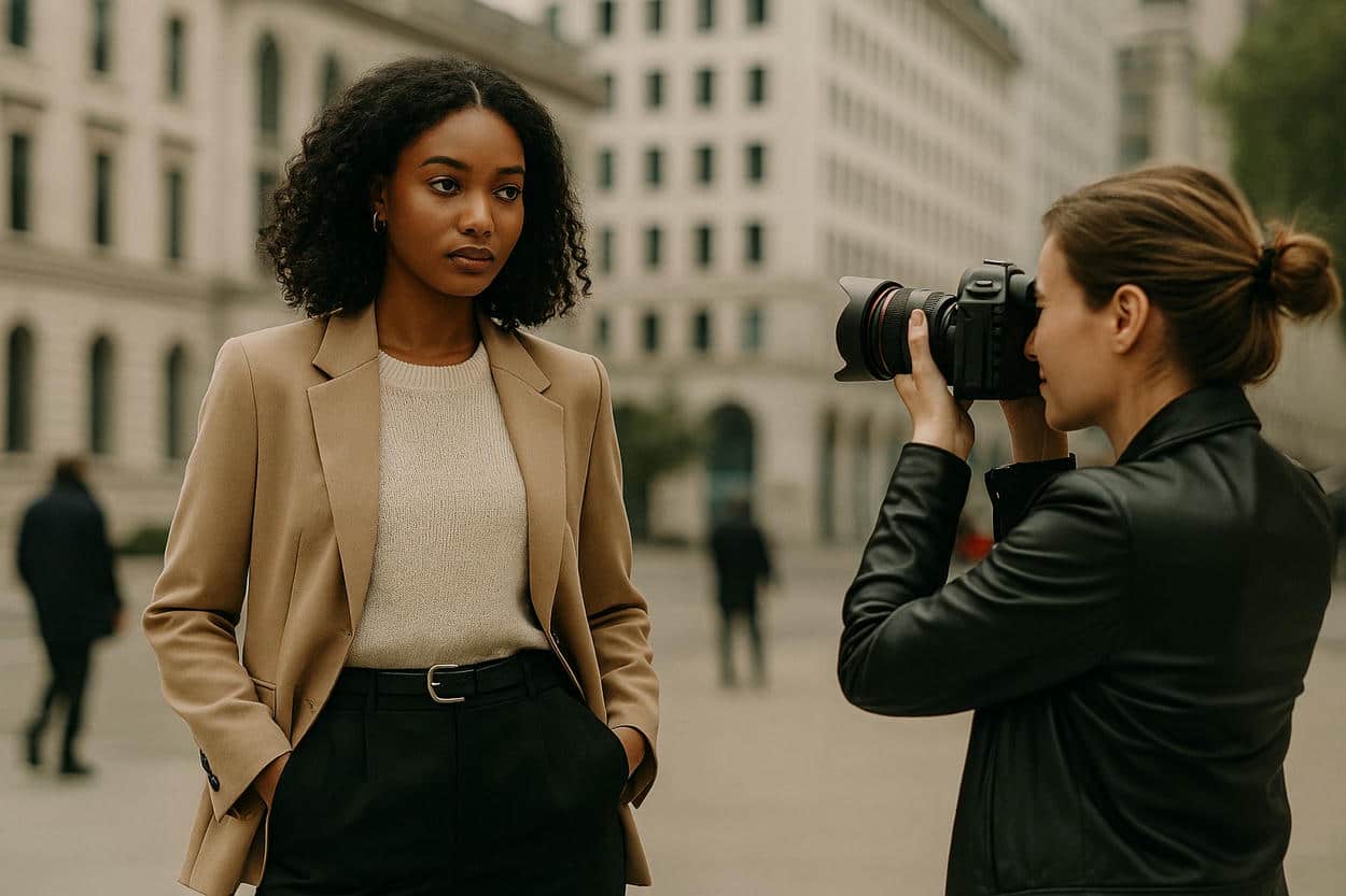 shooting bon profil de mannequin