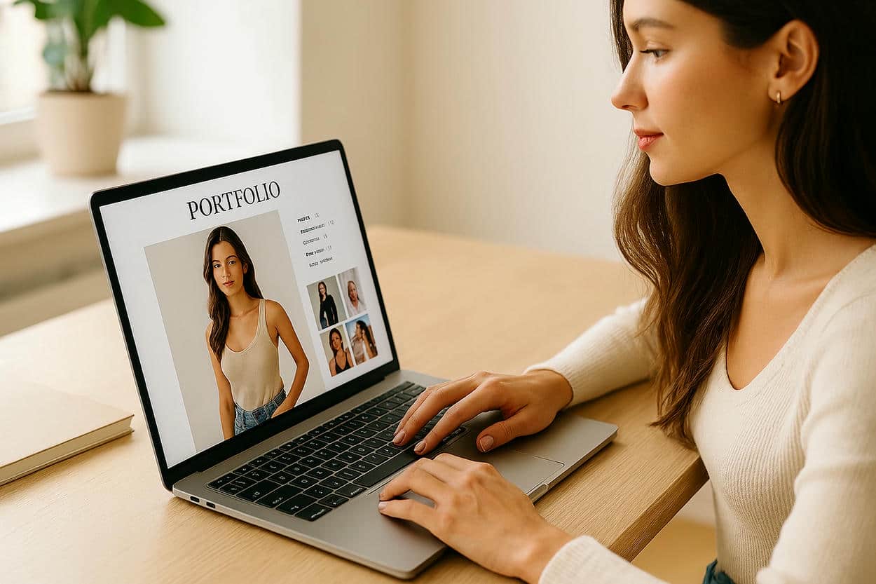 création portfolio digital irrésistible